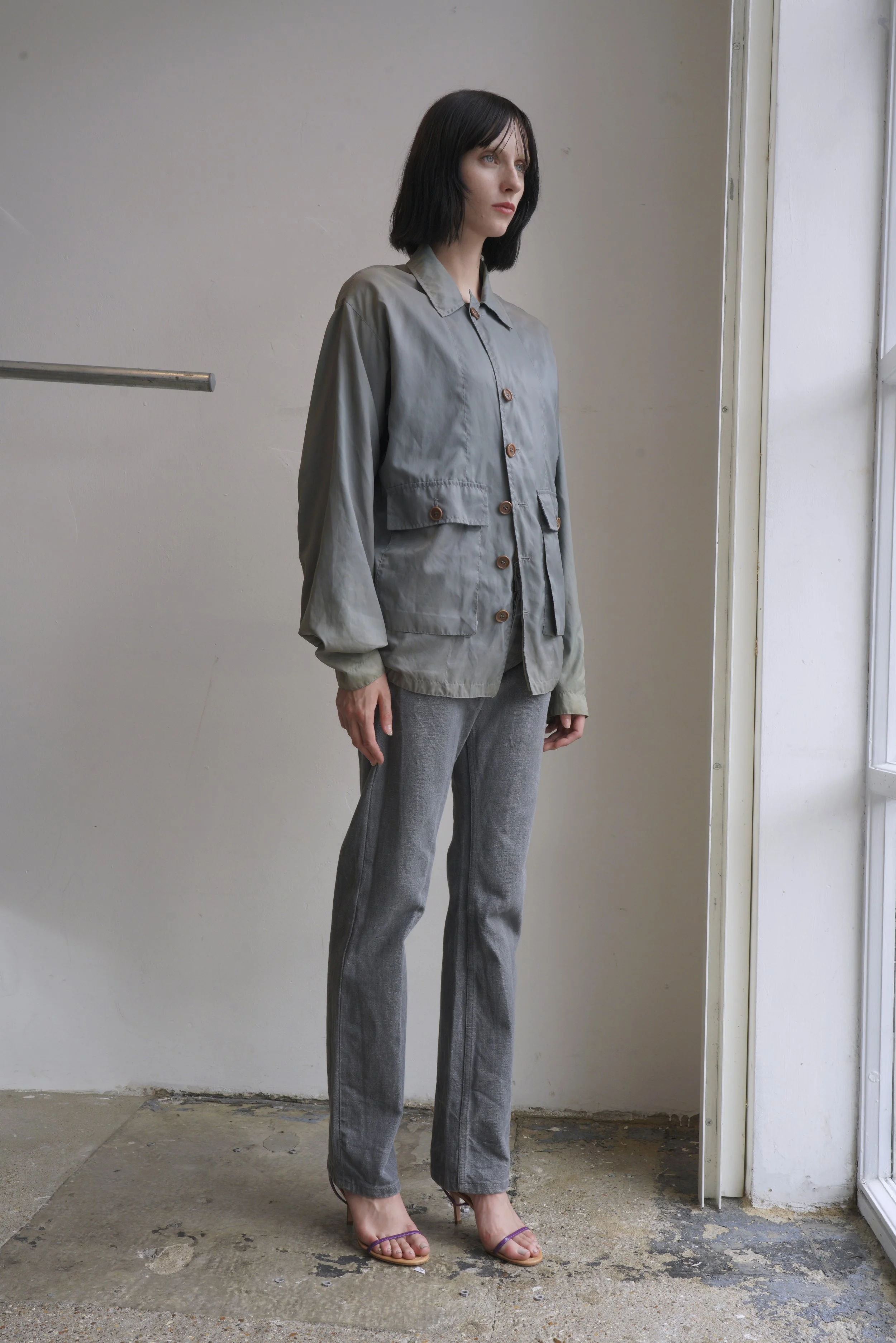 ジャケット・アウター Helmut Lang 98 JKT Helmut Lang 1998 blue denim jacket, size M, made in Italy